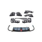 Auto GP Mercedes W213 E63 AMG 2016-2019 Brabus Arka Tampon Difüzör ve Egzoz Ucu