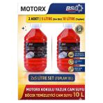 Auto Parts Böcek Temizleyici Yazlık Cam Suyu 5 Lt X 2 Adet - Toplam 10 Litre Fırsat Seti - Konsantre Formül