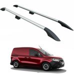 Auto Paw Renault Kangoo Uzun Şase 2021-2025 Araç Üstü Alüminyum Tavan Yan Rayları Plus Serisi - Gri