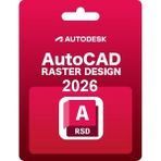 Autodesk Autocad Raster Design 2026 (Windows) - 1 Pc 2 Yıl Autodesk Key + Kurulum Hizmeti