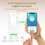 Autodine X 5L Wi-Fi Kameralı Akıllı Otomatik Mama Kabı Besleme Ünitesi (Sesli Komut+Çelik Kase+App Kontrol)