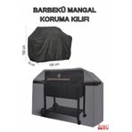 AutoEN Mangal Barbekü Koruma Örtüsü Bahçe Balkon Mobilya Mangal Koruma Kılıfı (Su Geçirmez )