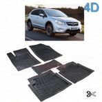 Autoen Subaru XV Suv 2012-2016 Siyah 4D Havuzlu Paspas