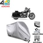 AUTOES Harley-Davidson Heritage Springer Motosiklet Branda Bağlantı ve Kilit Uyumlu