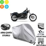 Autoes Harley-Davidson Softail Night Train Motosiklet Branda Arka Çanta Bağlantı ve Kilit Uyumlu