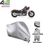 AUTOES Harley-Davidson Softail Slim Branda Motosiklet Brandası Bağlantı ve Kilit Uyumlu