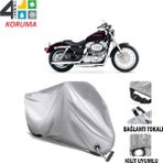 AUTOES Harley-Davidson Sportster 883 Low Motosiklet Branda Bağlantı ve Kilit Uyumlu