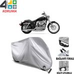 AUTOES Harley-Davidson Sportster Custom Xl 883C Motosiklet Branda Bağlantı ve Kilit Uyumlu