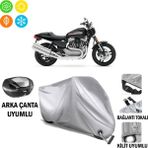 Autoes Harley-Davidson Sportster Xr 1200 Motosiklet Branda Arka Çanta Bağlantı ve Kilit Uyumlu