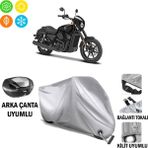 Autoes Harley-Davidson Street 750 Motosiklet Branda Arka Çanta Bağlantı ve Kilit Uyumlu