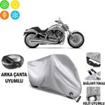 Autoes Harley-Davidson Vrsc V-Rod Motosiklet Branda Arka Çanta Bağlantı ve Kilit Uyumlu