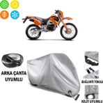 Autoes Kanuni Rx 125 Branda Motosiklet Brandası Arka Çanta Bağlantı ve Kilit Uyumlu