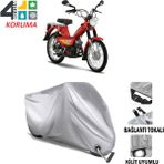 AUTOES Mobylette Super Branda Motosiklet Brandası Bağlantı ve Kilit Uyumlu