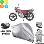 Autoes Mondial 100 Uag Branda Motosiklet Brandası Arka Çanta Bağlantı ve Kilit Uyumlu