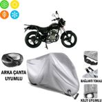 Autoes Mondial 150 Mr Vulture Motosiklet Brandası Arka Çanta Bağlantı ve Kilit Uyumlu