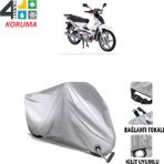 AUTOES Salcano Spider 100 Branda Motosiklet Brandası Bağlantı ve Kilit Uyumlu