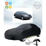 AUTOES Toyota Corolla 2007 Araba Brandası, Oto Branda Alttan Bağlantı Tokalı Siyah