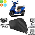 Autoes Tvs Scooty Zest 110 Kilit Uyumlu Motosiklet Brandası