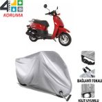 Autoes Vitello Heron 125 Kilit Uyumlu Motosiklet Brandası