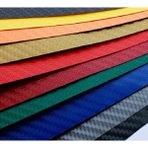 AutoFolyo Karbon Fiber Folyo Renk Seçenekli Kaplama Folyosu - 127 CM X 1 Metre - Mavi