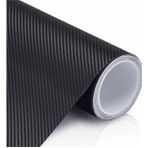AutoFolyo Siyah Hava Kanallı Karbon Fiber Folyo 30 Cm-1 Metre Kaplama Folyosu