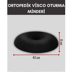 AUTOFRESH ORTOPEDİK OTO KOLTUK MİNDERİ OTURMA SİMİDİ ARAÇ SEYAHAT VİSCO MİNDER