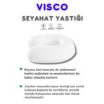 AUTOFRESH SEYAHAT YASTIĞI VİSCO ORTOPEDİK BOYUN YASTIĞI YUMUŞAK ARAÇ BOYUNLUĞU