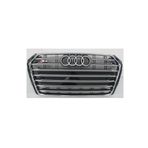 Autogp Audi A4 S4 Ön Panjur Izgara Model 2016+ B9 Siyah Krom