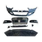 Autogp Audi A4 S4 Ön Tampon Ve Panjur Seti 2016 / 2019