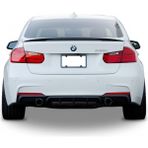 Autogp Bmw F30 Arka Tampon Difüzörü 2 Çıkış Pianoblack