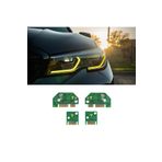 autogp Bmw g20 angel led modülü sarı 2019 / 2022 drl led laser far uyumlu
