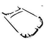 Autogp Bmw G60 Aero Body Kit Tampon Ekleri Seti Pianoblack