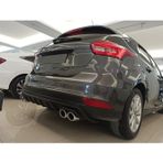 Autogp Ford Focus 3 Difüzör Arka Tampon Eki Çift Çıkış 2015 / 2018