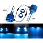 Autogp H1 Led Xenon Far Aydınlatma Seti Şimşek Etkili Deli Mavi Glv 30.000K
