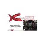 Autogp Honda Civic Fc5 Uyumlu Direksiyon F1 Vites Kulakçık Paddle Shift Knob Kırmızı