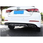 Autogp Hyundai Elantra Arka Difüzör Çift Çıkış Egzoz 2017+