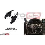 Autogp Mercedes Cla Direksiyon F1 Vites Kulakçık Paddle Shift Siyah W117