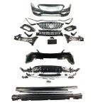 Autogp Mercedes W205 C63 Body Kit Tampon Seti Komple 2019+ Facelift