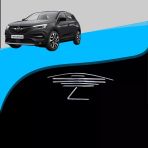 Autogp Opel Grandland Cam Çerçevesi Kenar Çıtası Krom Tamtur 2017+ 14 Parça