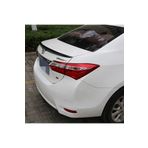 Autogp Toyota Corolla Bagaj Üstü Spoiler 2013+ Siyah Boyalı