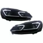 Autogp Vw Golf 6 Ön Far Lambası J Led Bi-Xenon Mercekli 2008 / 2013