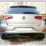 Autogp Vw Golf 7.5 Arka Tampon Difüzörü 4 Çıkış 2017 / 2020