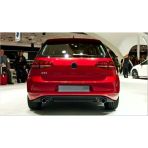 Autogp Vw Golf 7 Gti Arka Tampon Difüzörü Pianoblack 2013+