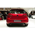 Autogp Vw golf 7 gti arka tampon difüzörü pianoblack 2013+