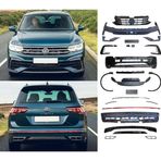 Autogp Vw tiguan body kit tampon seti R-line komple 2022+