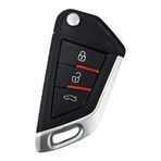 AutoHan Keys BMW Tipi Akıllı Kodlanabilir Oto Kumanda, 3 Butonlu, 433 MHz Frekans, Sustalı Tasarım