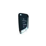 AutoHan Keys Universal Sustalı 3 Butonlu Akıllı Kodlanabilir Oto Kumanda, BMW Tipi, 433 MHz Frekans