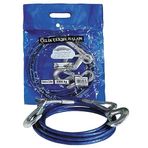 Autokit 2 Ton 6 mm x 3.5 m Çelik Çekme Halatı