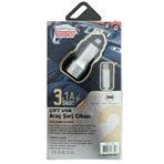 Autokit 2 Usb 3.1 Amper Iphone Metal Araç Şarjı