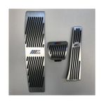 Autokit Bmw F30 Spor Pedal Seti Silver ( Otomatik Vites) M Logolu